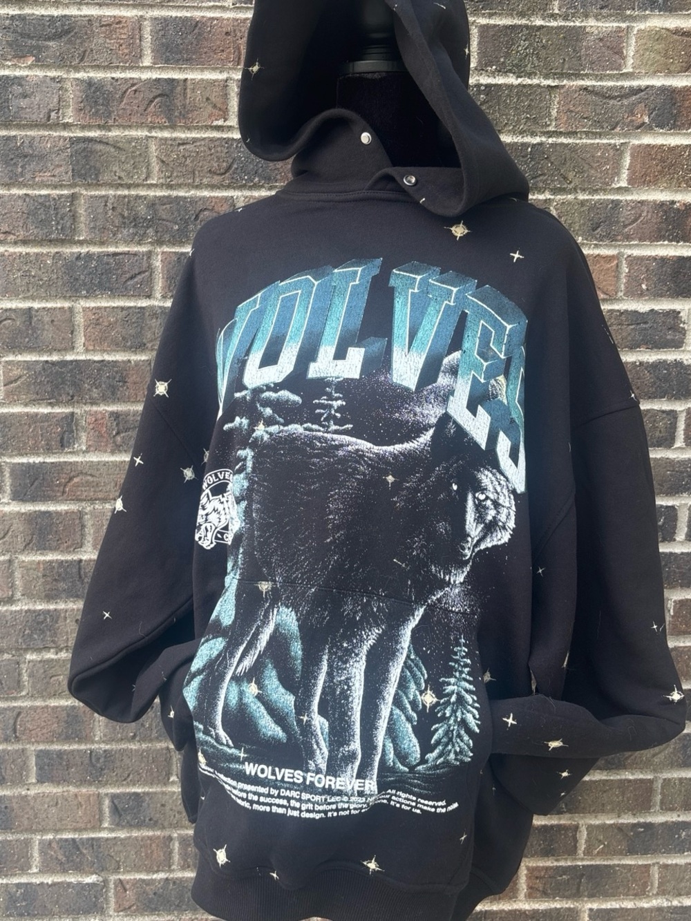 Darc Sport ‘Ohana Collection’ Wolves Forever Graphic Hoodie